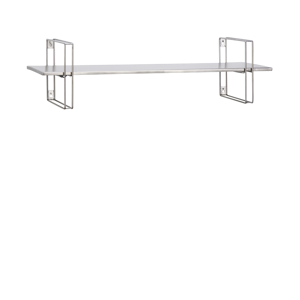Iron wall shelf