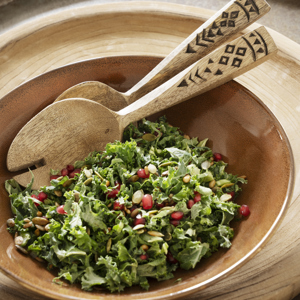 Stoneware serving bowl