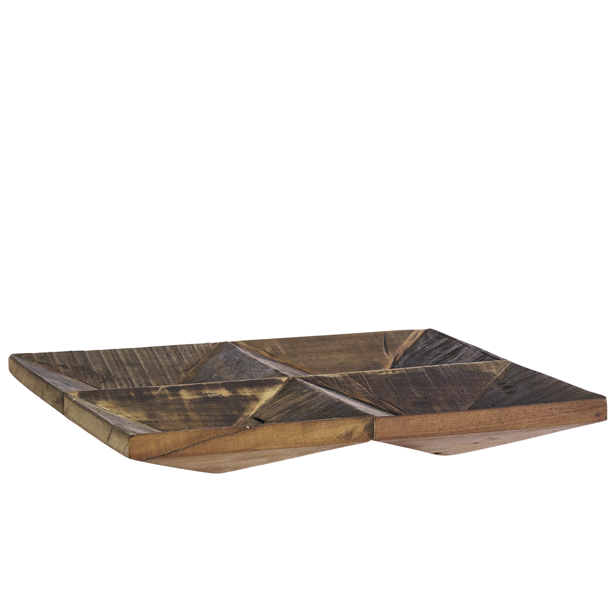Recycled wooden tray