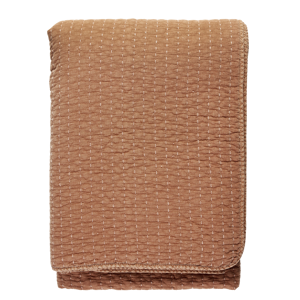 Quilted cotton bed cover