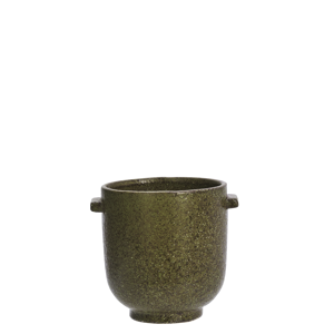 Stoneware flower pot