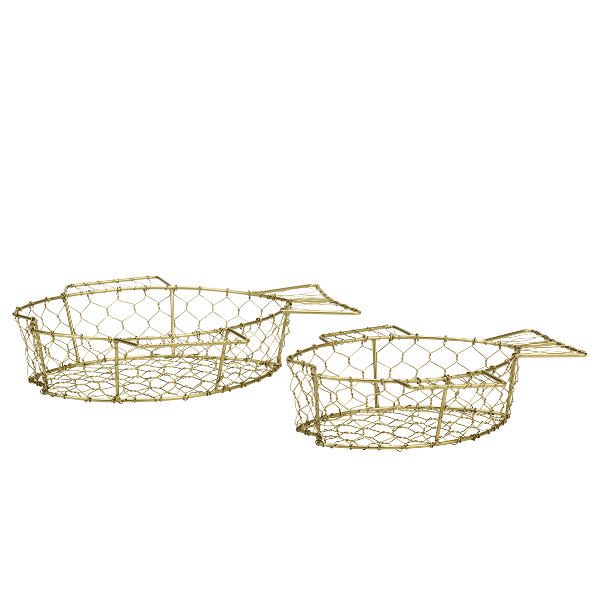Iron wire fish baskets