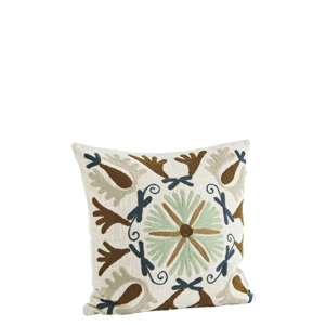 Suzani embroidered cushion cover