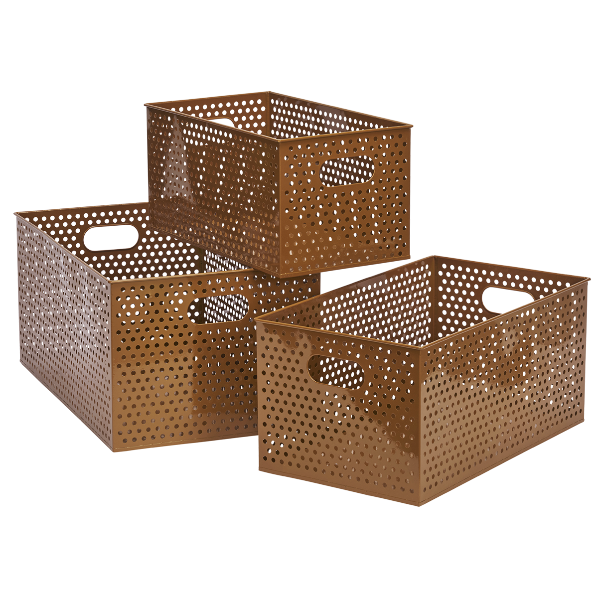 Iron storage boxes