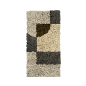 Tufted cotton runner