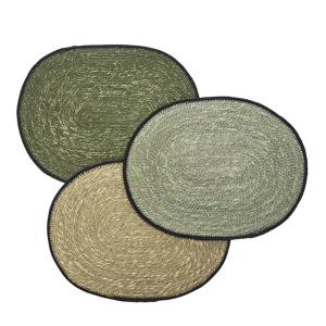Oval seagrass placemat