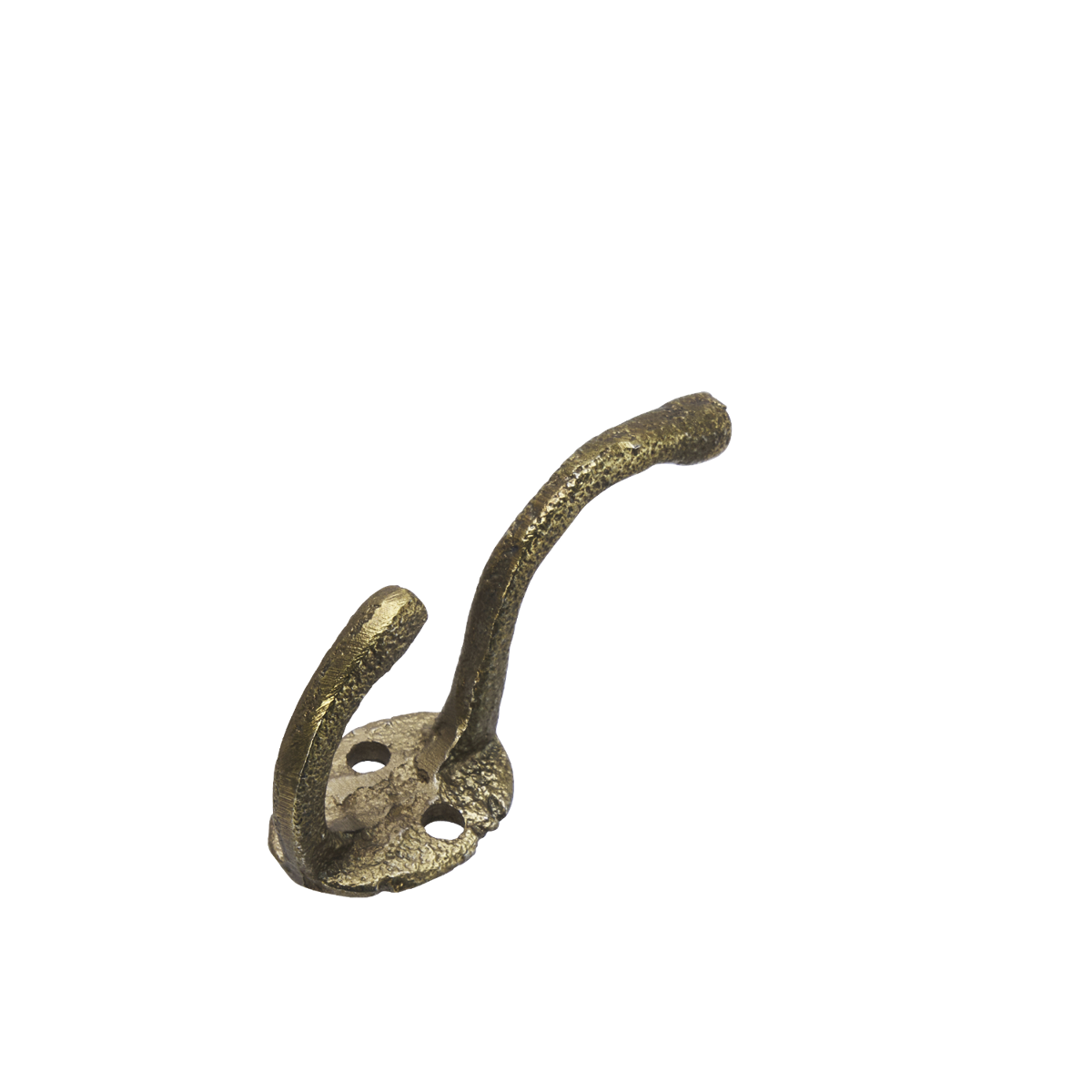 Hand forged iron hook