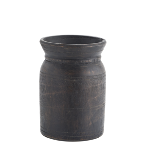 Re-used wooden jar
