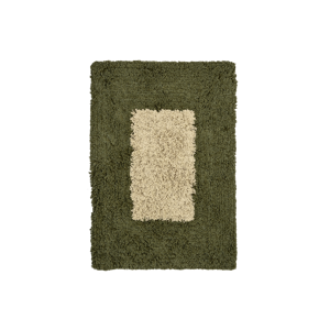 Tufted cotton bath mat