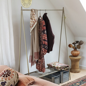Iron clothes rack