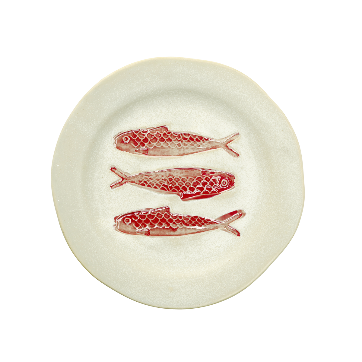 Stoneware lunch plate