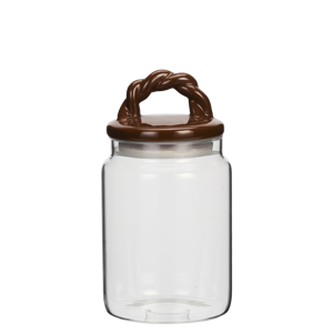 Glass jar w/ ceramic lid