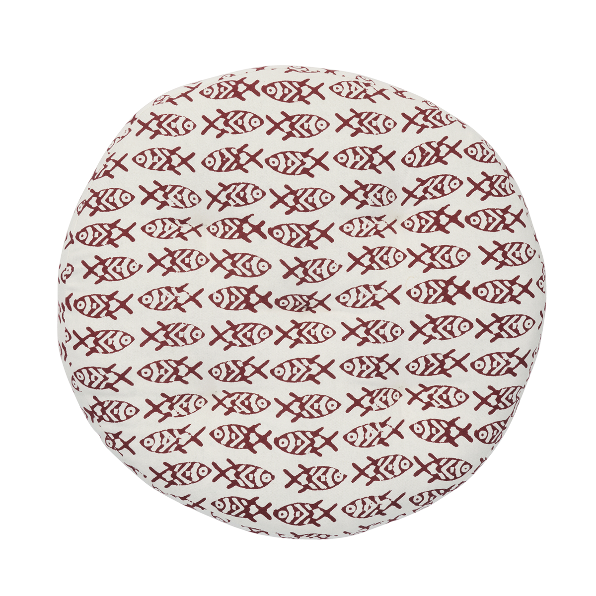 Round cotton chair pad