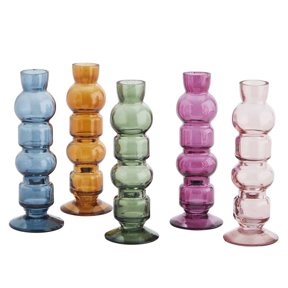 Coloured glass vase Coloured glass vase