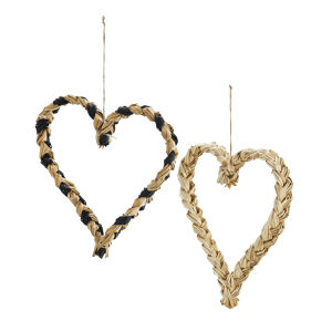 Straw hearts