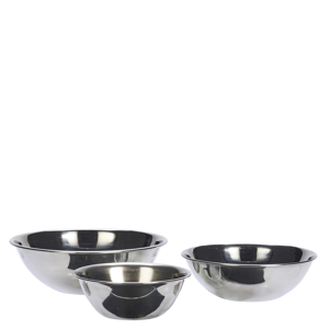 Stainless steel bowls