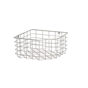 Wall-mounted corner shelf