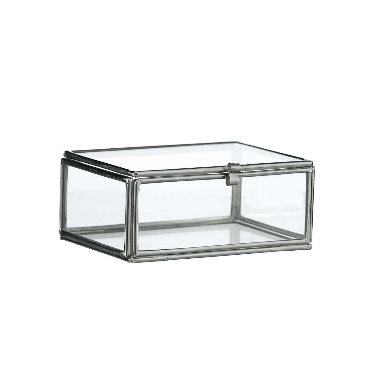 Rectangular glass box