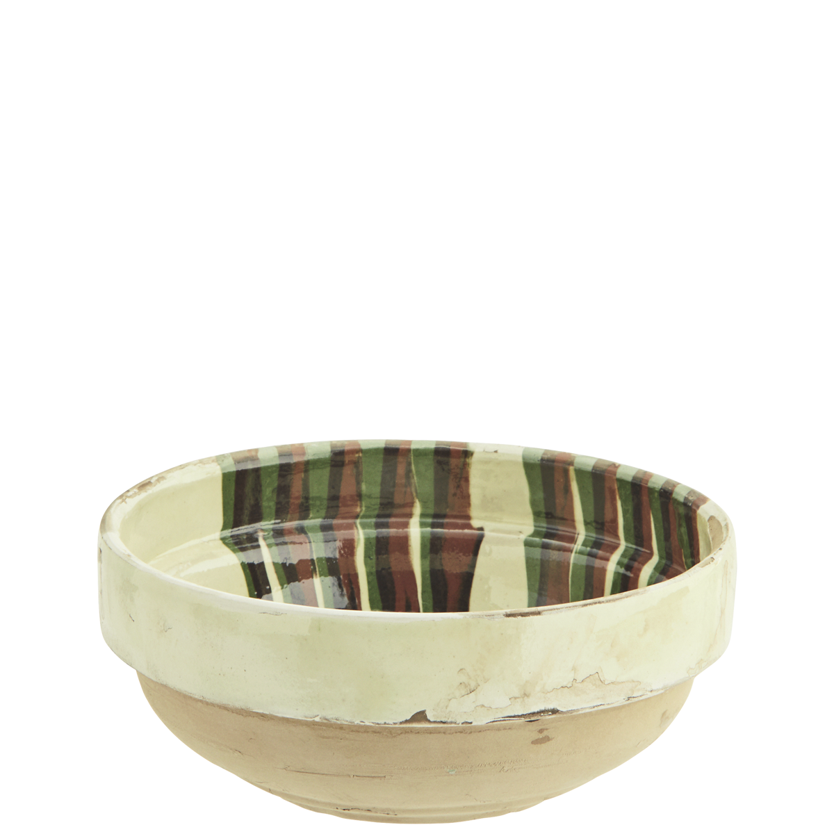 Hand painted earthenware bowl