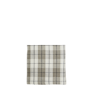 Checked cotton napkin