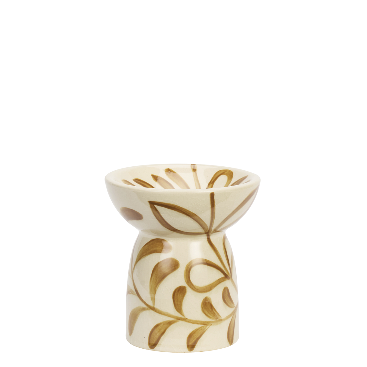 Hand-painted candle holder