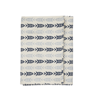 Printed cotton tablecloth