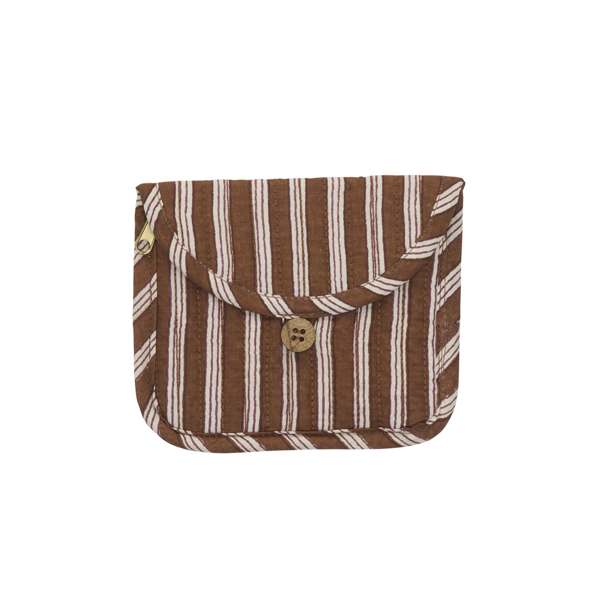 Quilted cotton purse