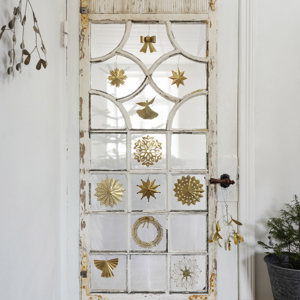 Hanging brass stars