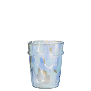 Coloured drinking glass