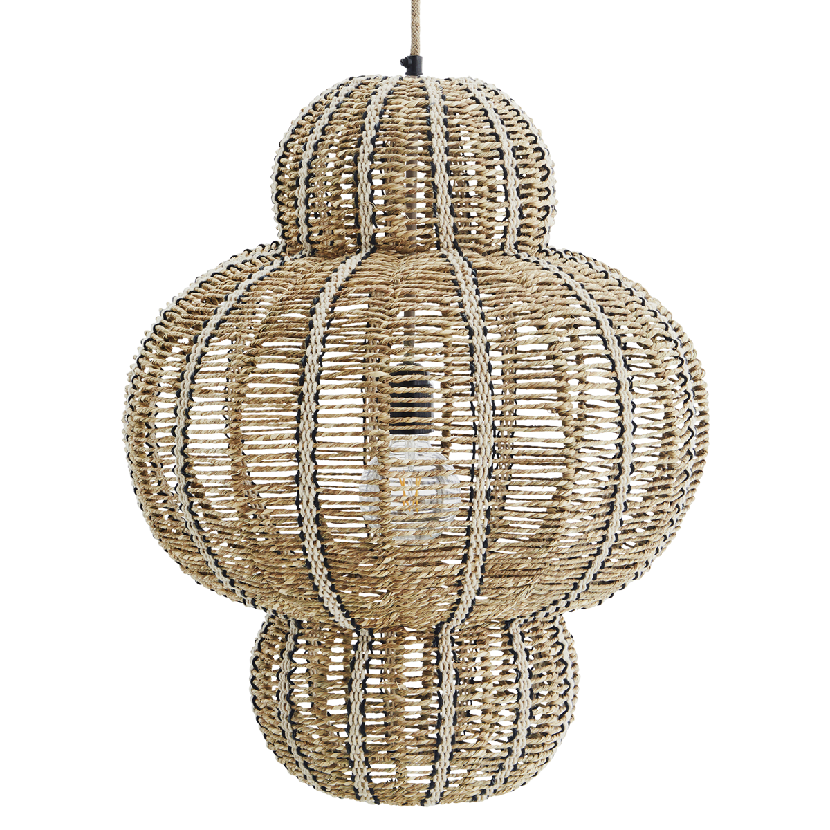 Seagrass ceiling lamp