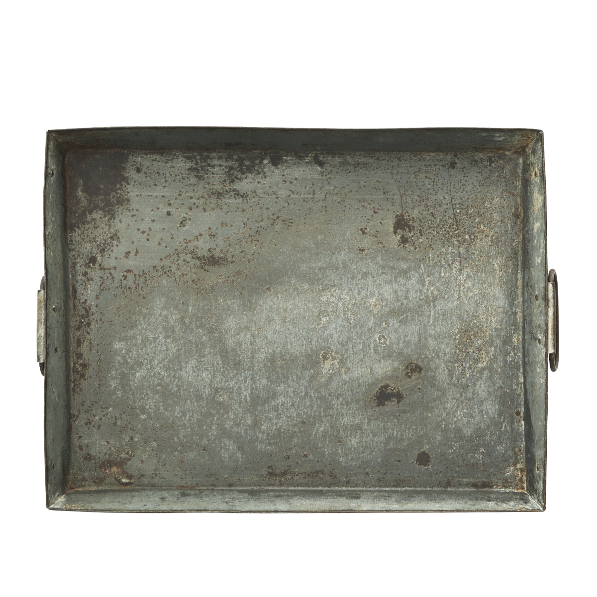 Re-used iron tray