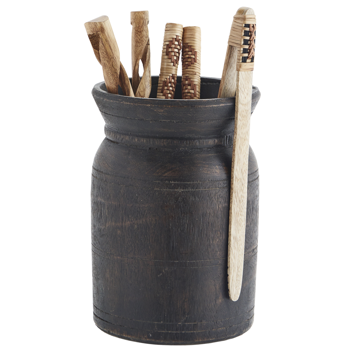 Re-used wooden jar