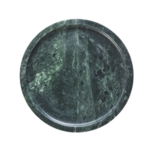 Round marble tray