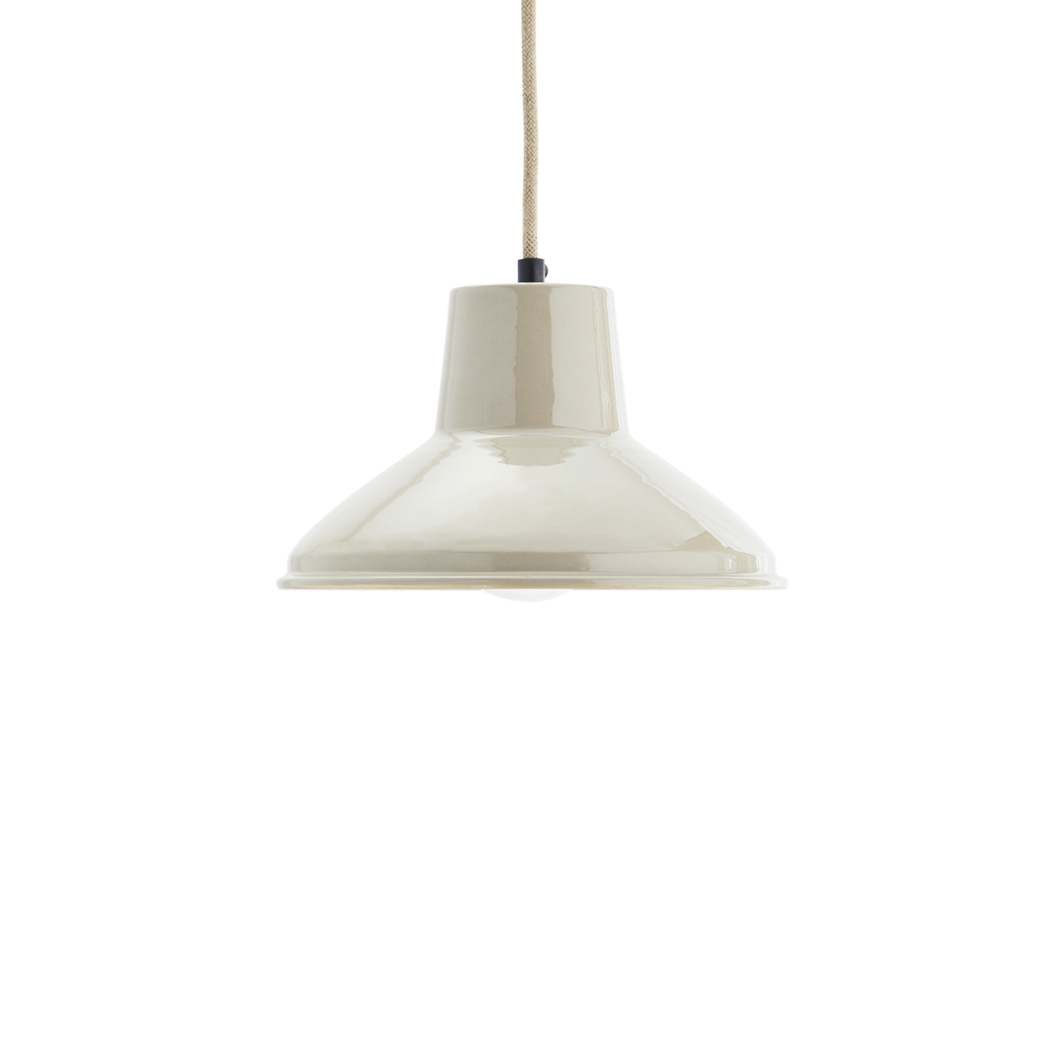 Enamel ceiling lamp