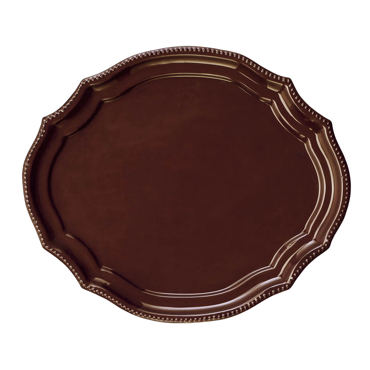 Oval enamel tray