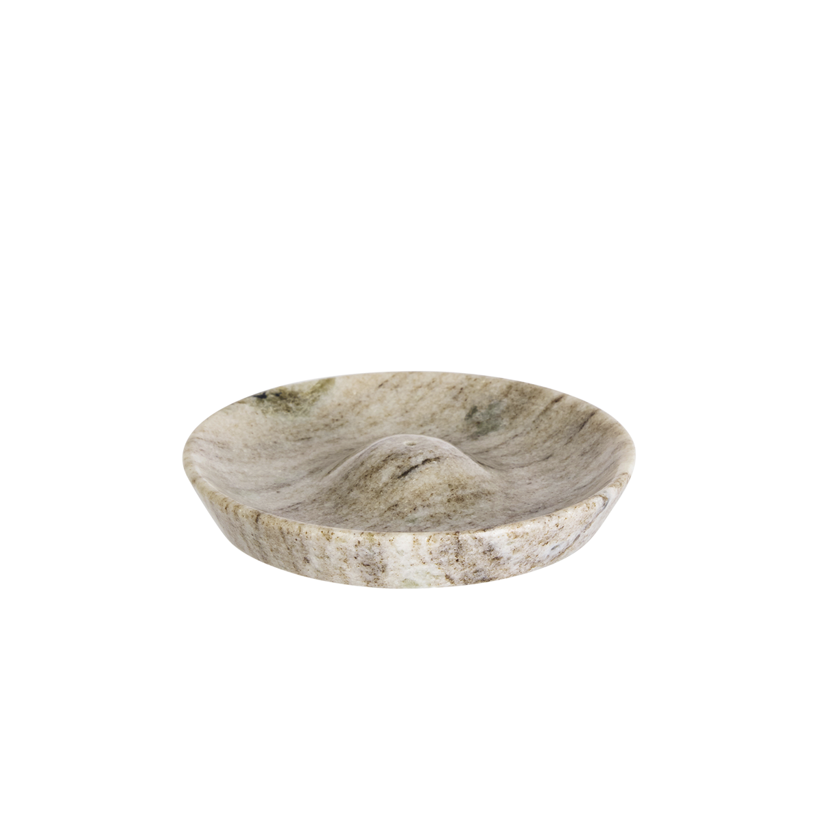 Round marble incense holder