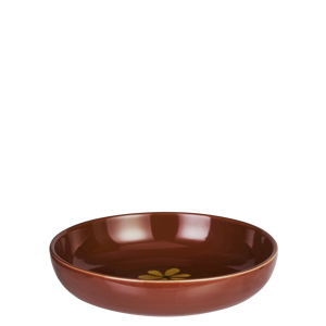 Hand-painted stoneware bowl