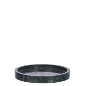 Round marble tray