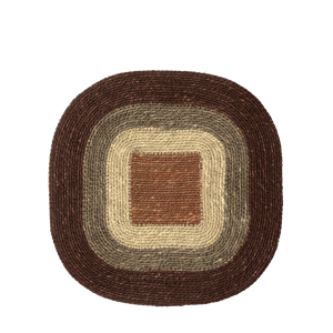 Square seagrass placemat
