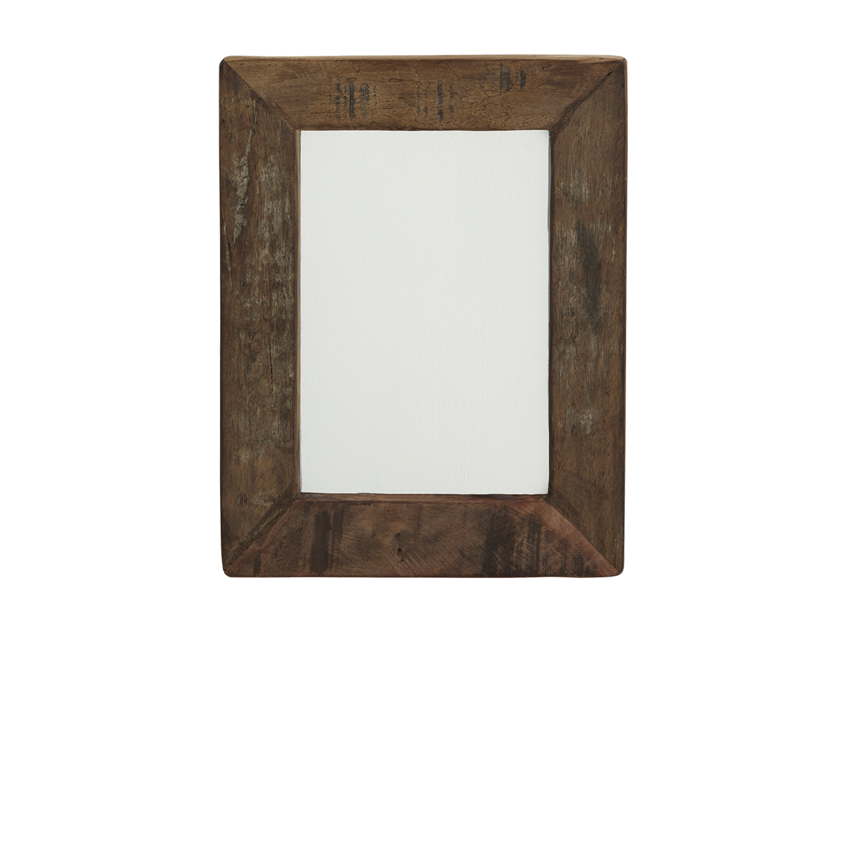 Recycled wooden photo frame