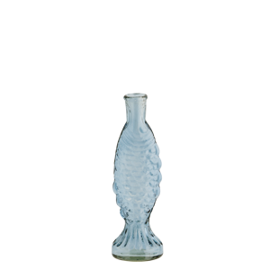 Fish glass vase