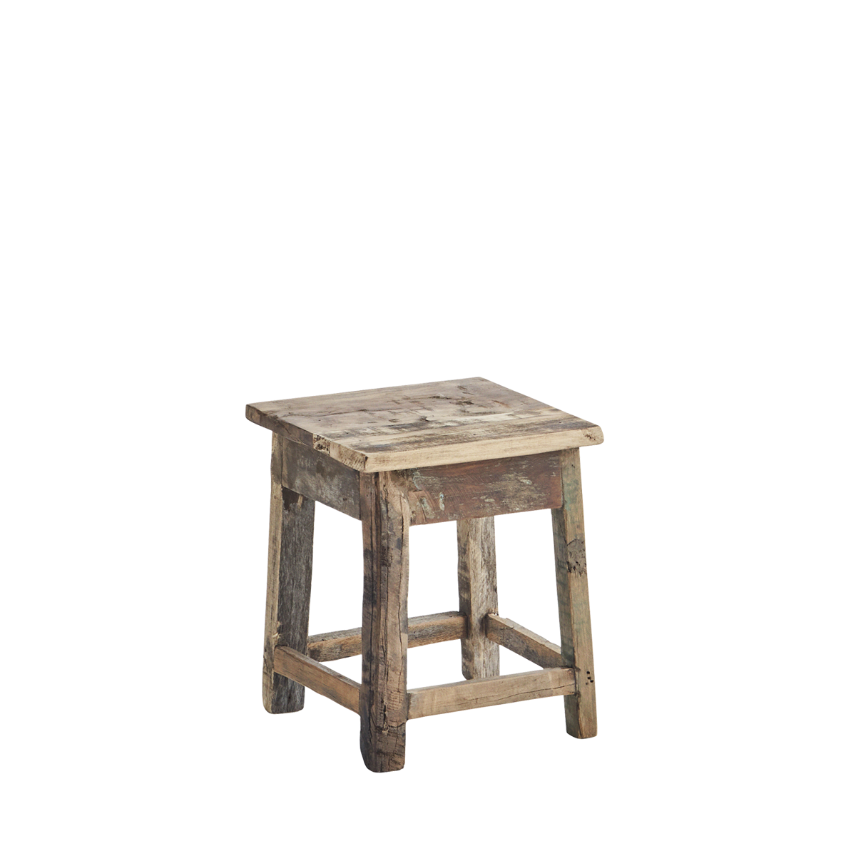 Recycled wooden stool