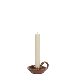 Stoneware candle holder
