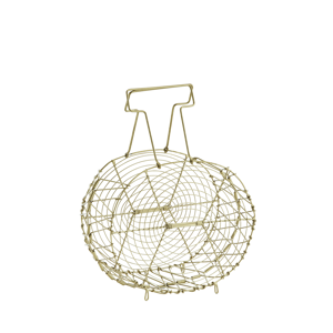 Iron basket w/ handles