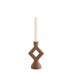 Stoneware candle holder