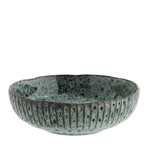 Stoneware serving bowl