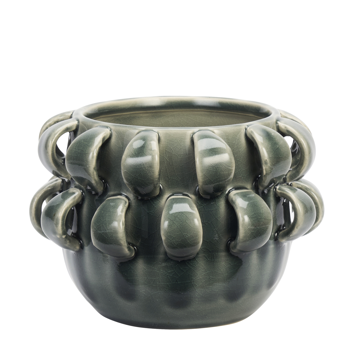 Stoneware flowerpot