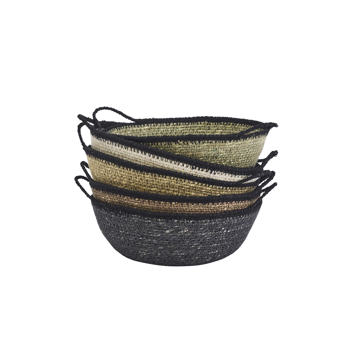Seagrass basket w/ handles