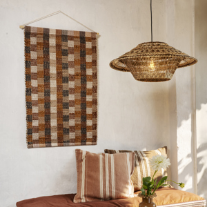 Seagrass ceiling lamp