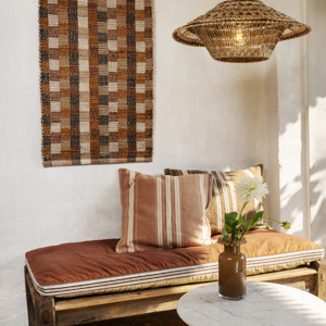 Recycled wooden bench